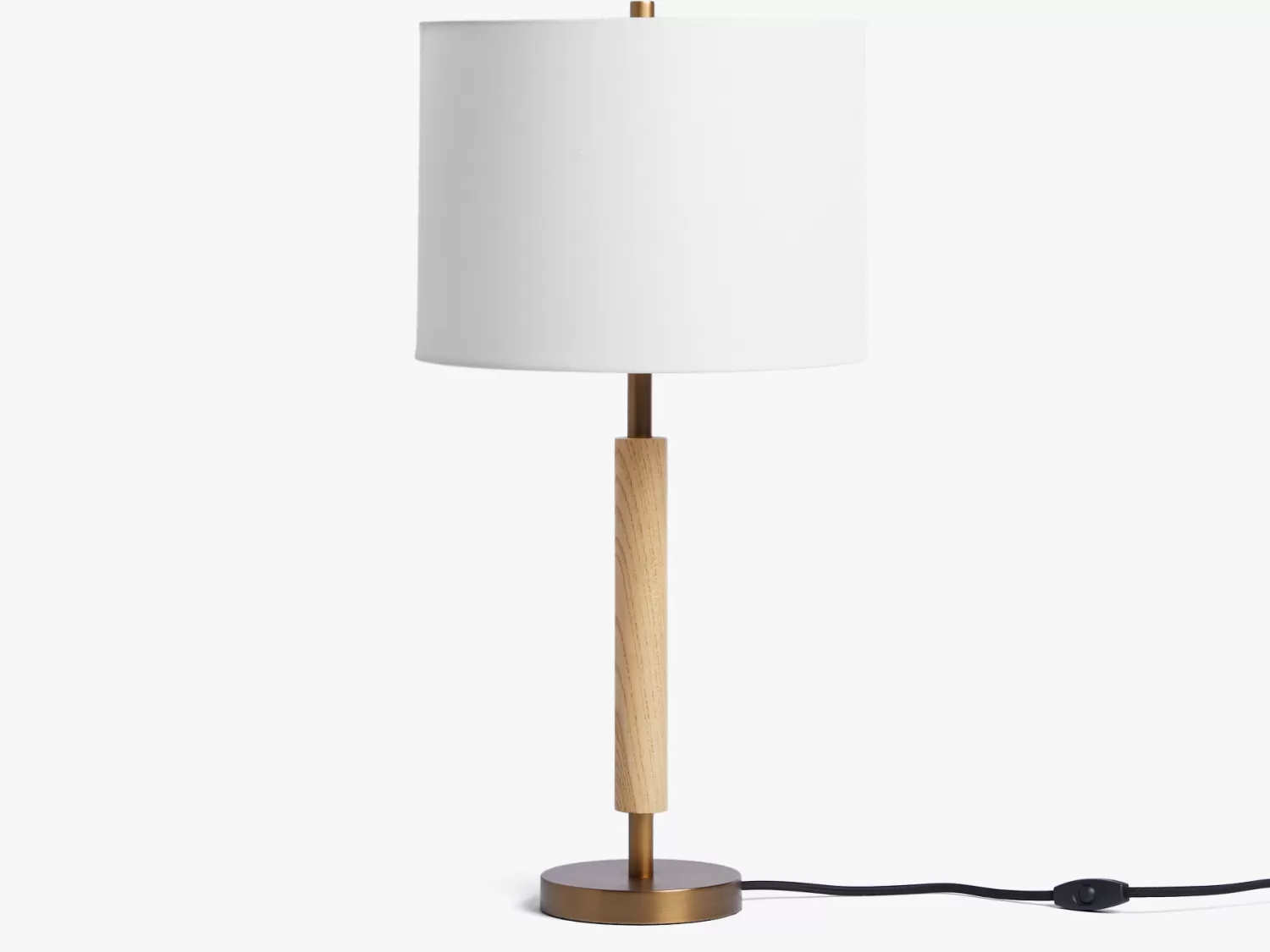 Parachute Lighting*Oak Table Lamp