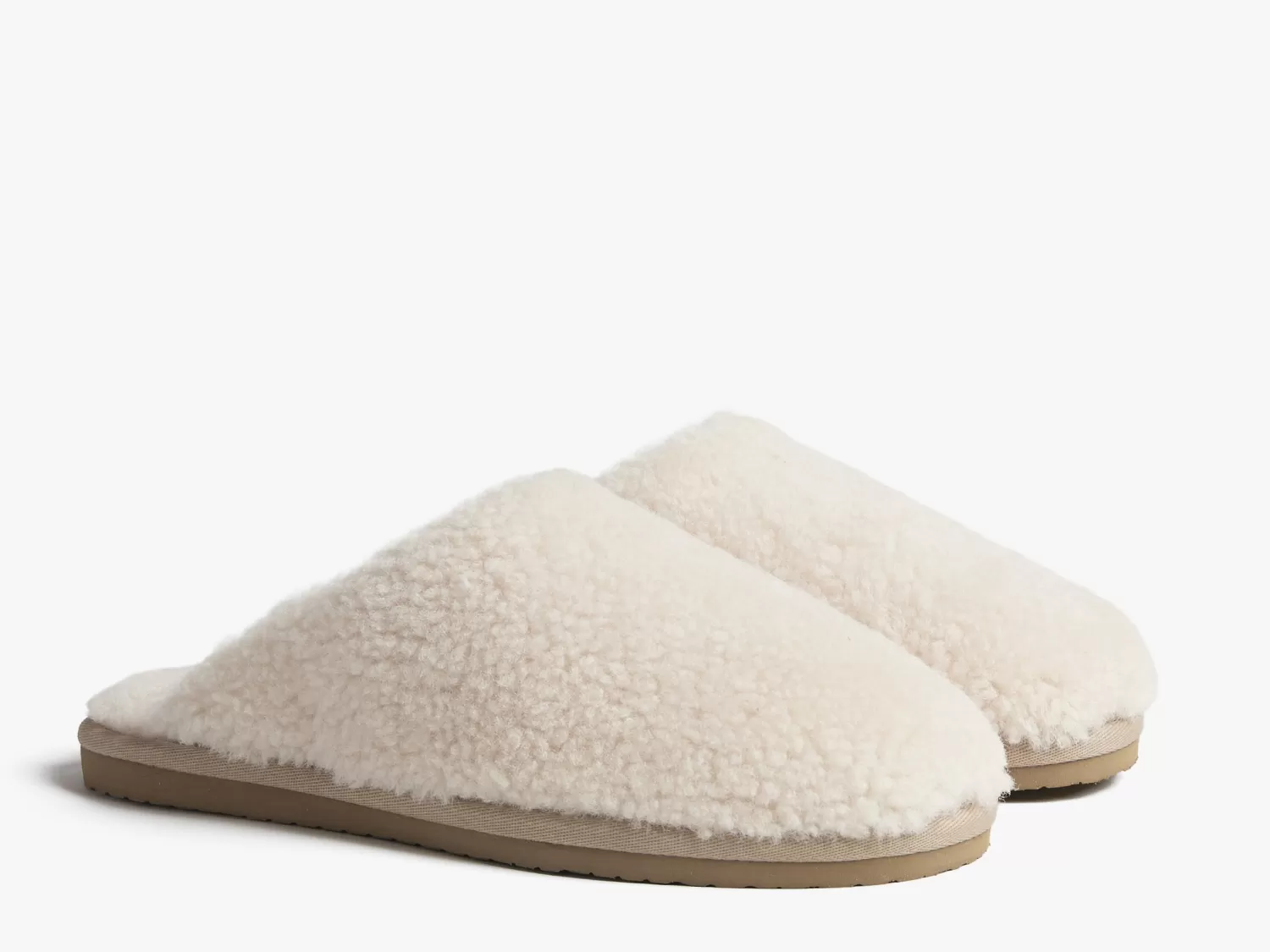 Parachute Slippers*Shearling Wool Clogs